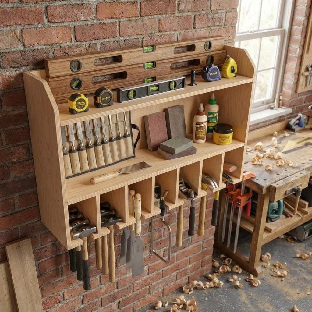 DIY Cordless Drill Storage Plans — Detail view 9