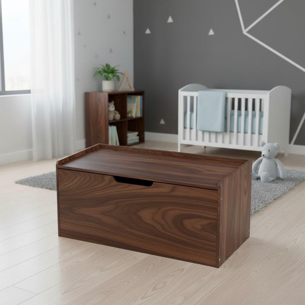 Modern Storage Bench Plan — Cut list and material detail