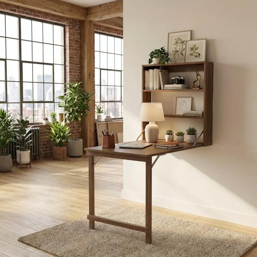 DIY Murphy Desk Plans — Cut list and material detail
