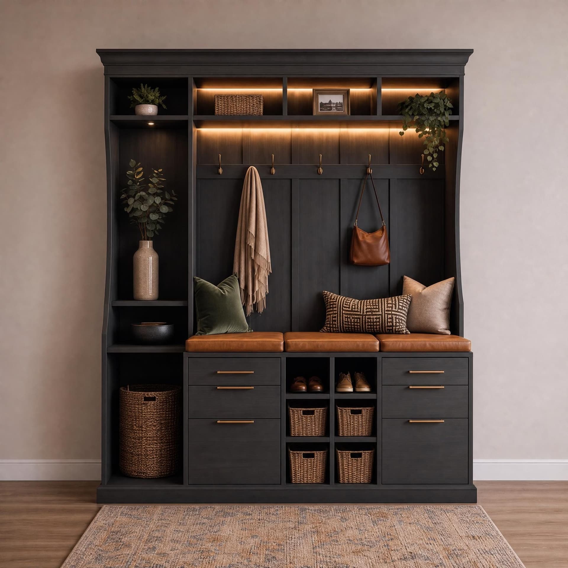 Built-In Cabinets Plans — Step-by-Step DIY Woodworking Plans PDF Blueprint