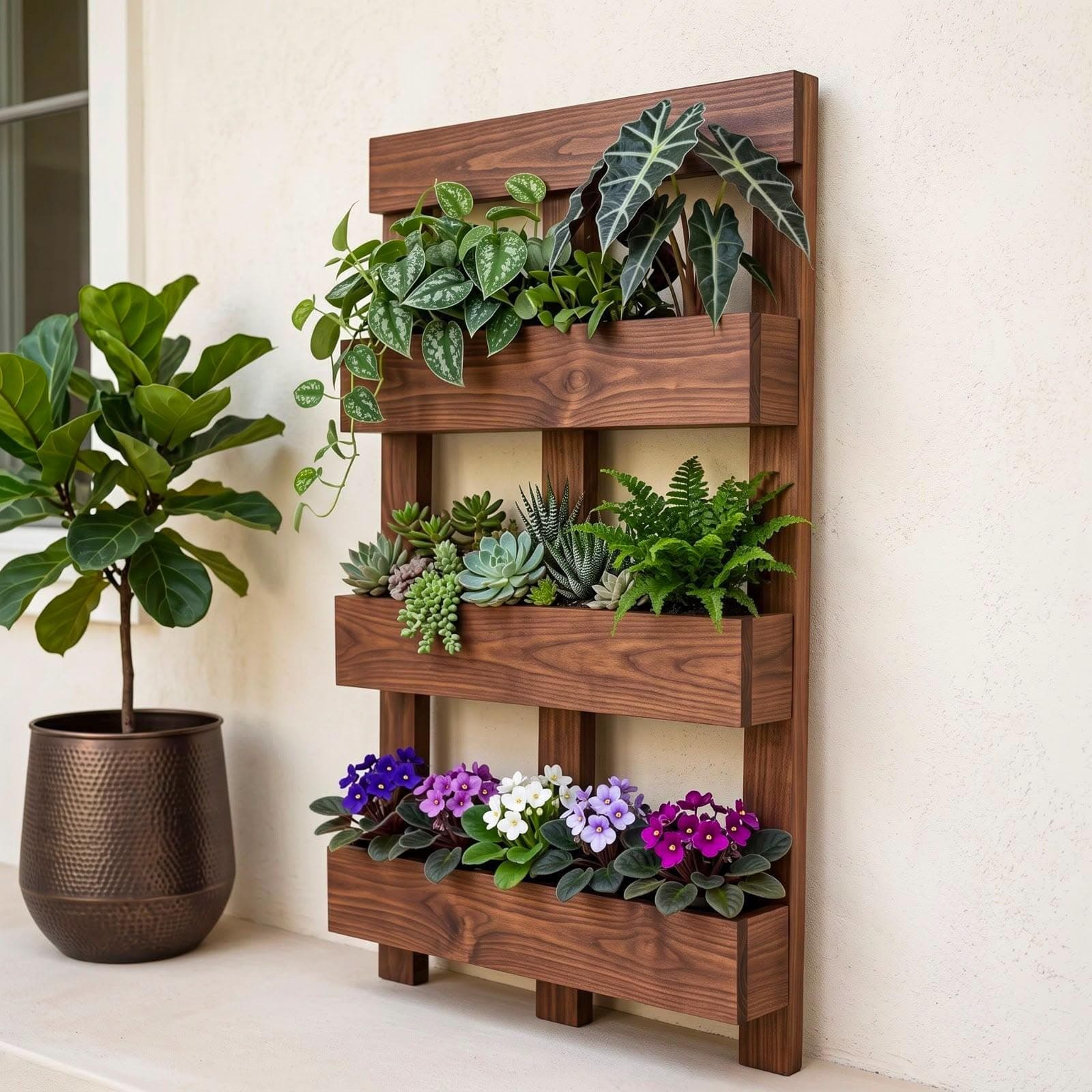 DIY Vertical Garden Plans — PDF Woodworking Blueprint DIY Plans